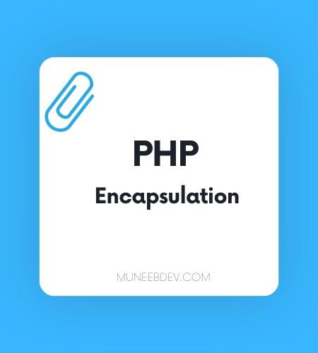 PHP encapsulation