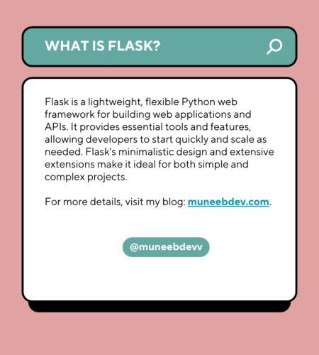 What is Flask?