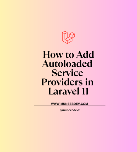 How to Add Autoloaded Service Providers in Laravel 11