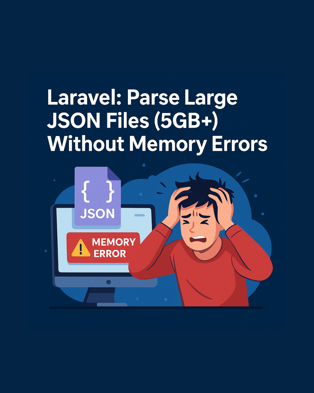 Laravel: Parse Large JSON Files (5GB+) Without Memory Errors