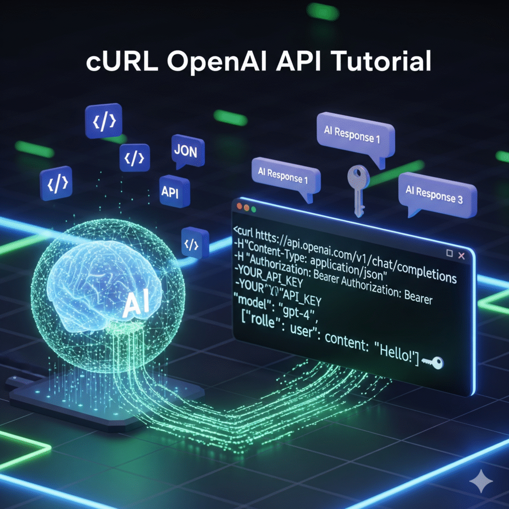 OpenAI API chat completion curl