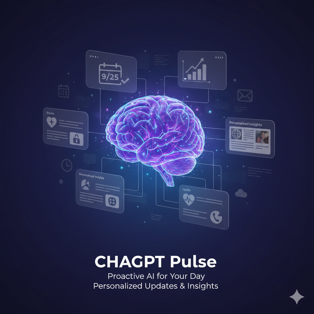ChatGPT Pulse feature providing personalized daily updates and proactive AI assistance
