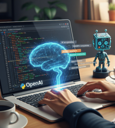 Featured image showcasing OpenAI Codex upgrades with bold typography and modern abstract design highlighting GPT-5 Codex and AI code review tools