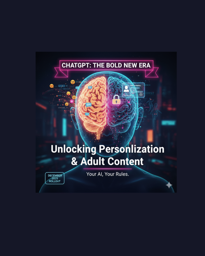 ChatGPT's Bold Update: Unlock Adult Content & Personalization Features