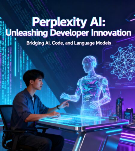 Vibrant 2D design showcasing OpenAI’s API with a glowing light bulb emoji, emphasizing easy integration of AI features like chat, image, and code generation through a simple API.