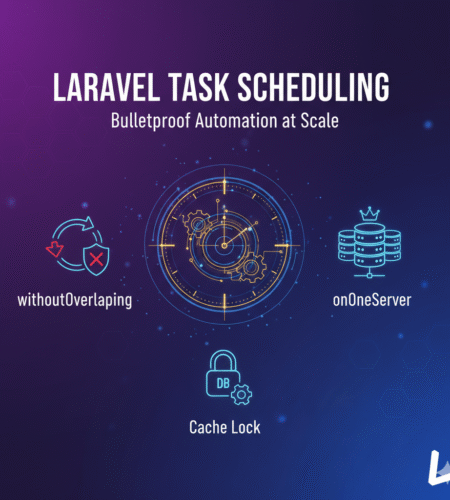 Mastering Laravel Task Scheduling: The Complete Guide with withoutOverlapping, onOneServer, and Cache Locks
