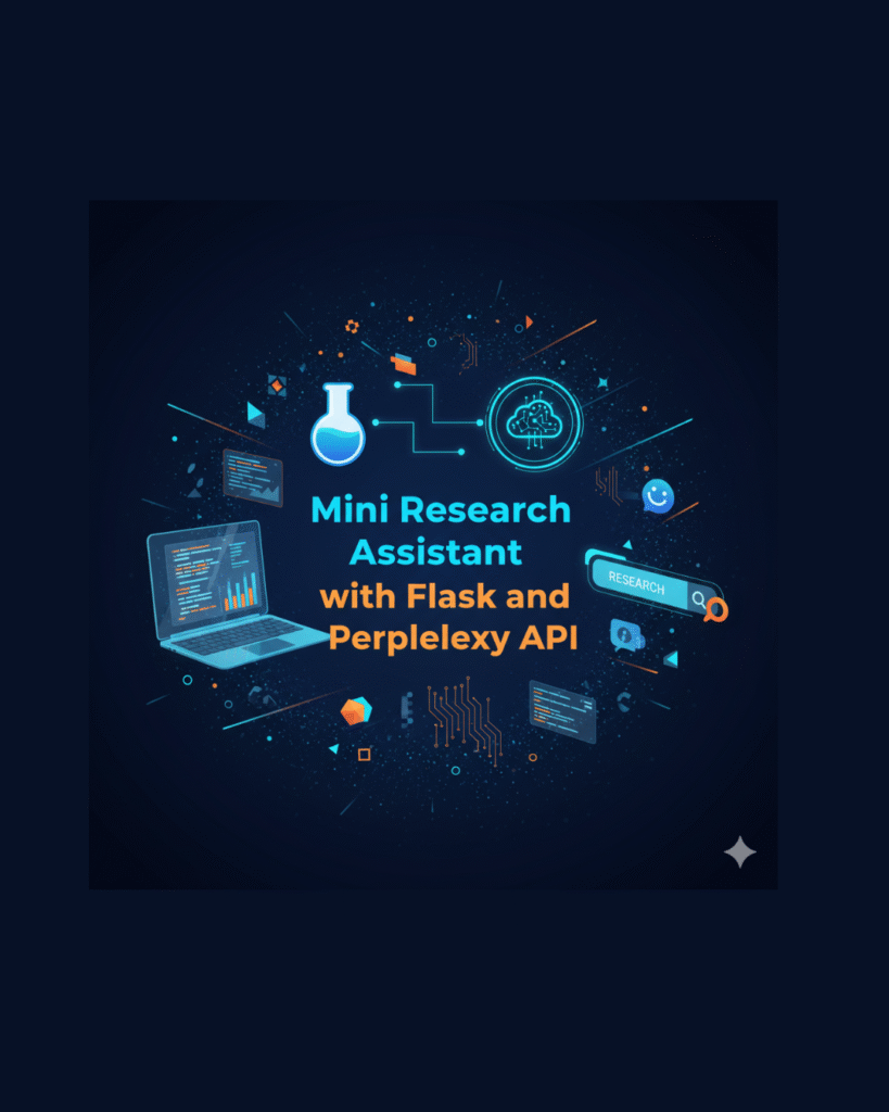 Mini Research Assistant with Flask and Perplexity API - AI-driven research insights and technology integration for automated research.